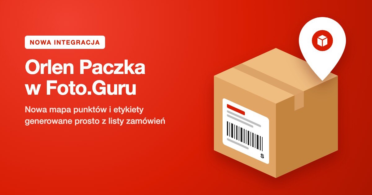 Integracja z Orlen Paczka: etykiety z listy zamówień i nowa mapa punktów