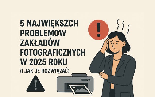 5 największych problemów zakładów fotograficznych w 2025 roku (i jak je rozwiązać)